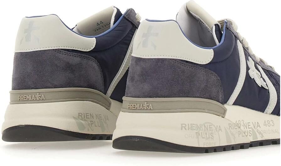 Premiata Blauwe Sneakers met Suède Inzetstukken - Foto 3