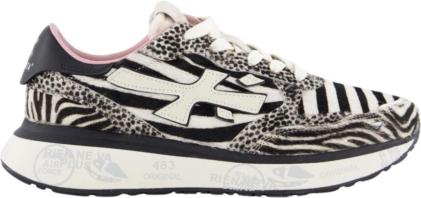 Premiata Lauryn Sneaker Wit Zebra Dames Schoenen - Foto 1