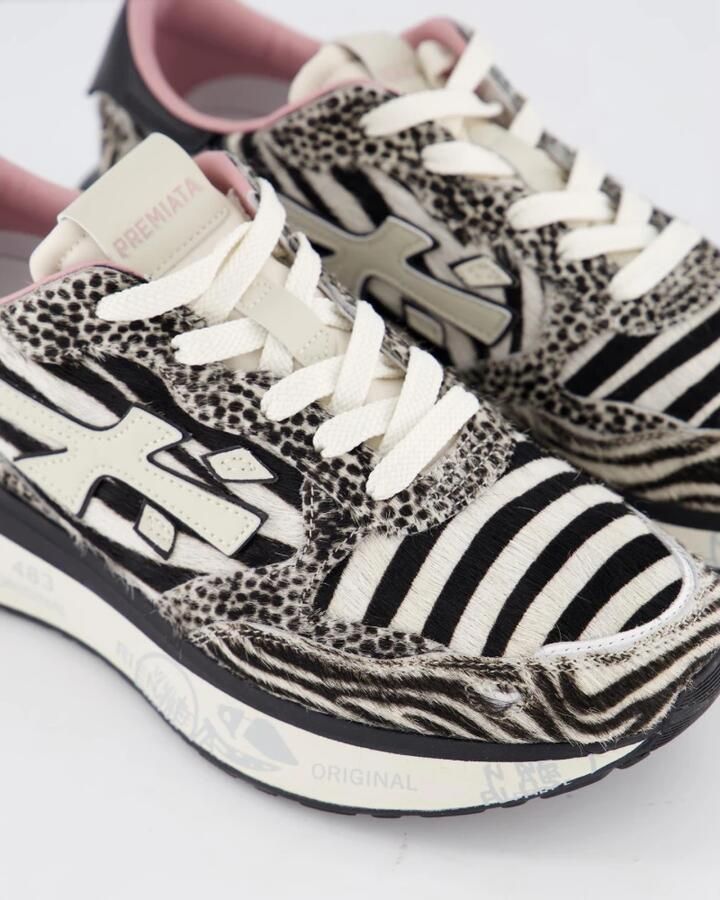 Premiata Lauryn Sneaker Wit Zebra Dames Schoenen - Foto 5