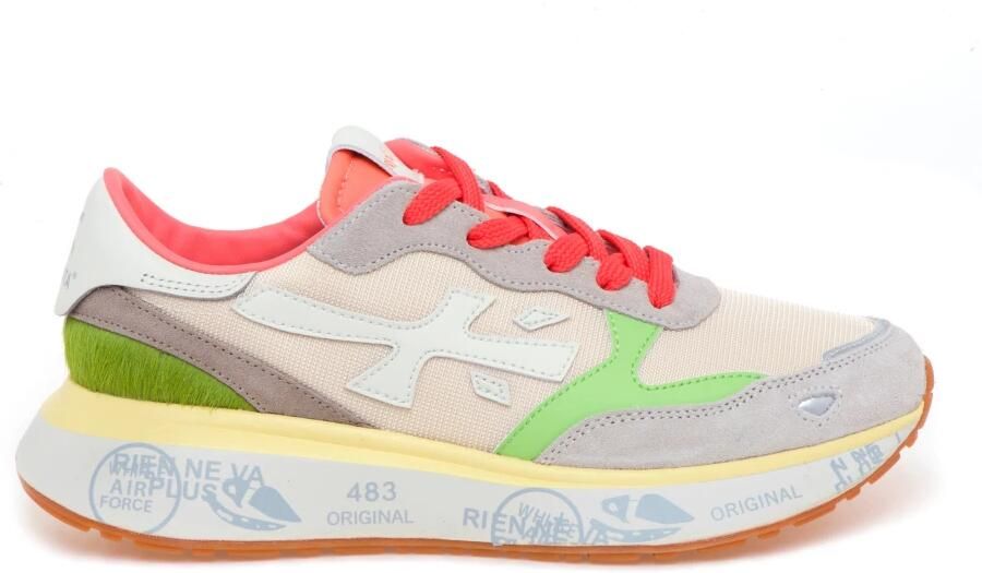 PREMIATA Lage Sneakers Dames Lauryn Textiel