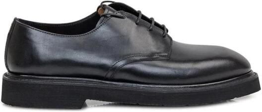 Premiata Leren Lace-Up Derbies met Branded Binnenzool