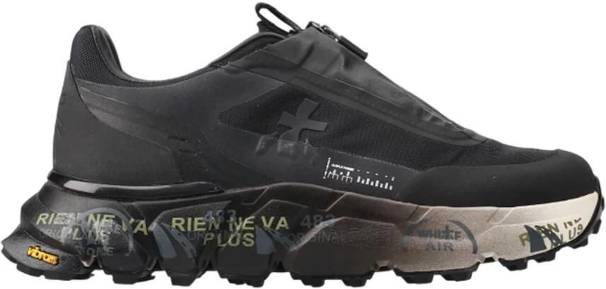 Premiata Leren sneakers met ritssluiting en logo - Foto 2