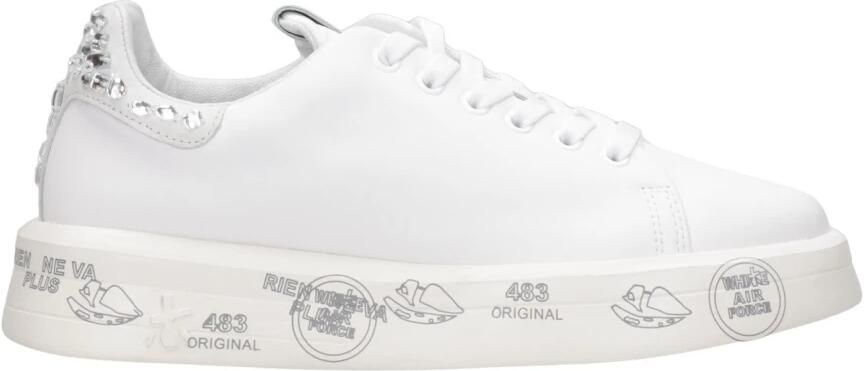 Premiata Leren Sneakers met Ronde Neus - Foto 2