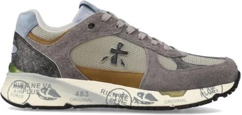 Premiata Stijlvolle groene sneakers voor mannen