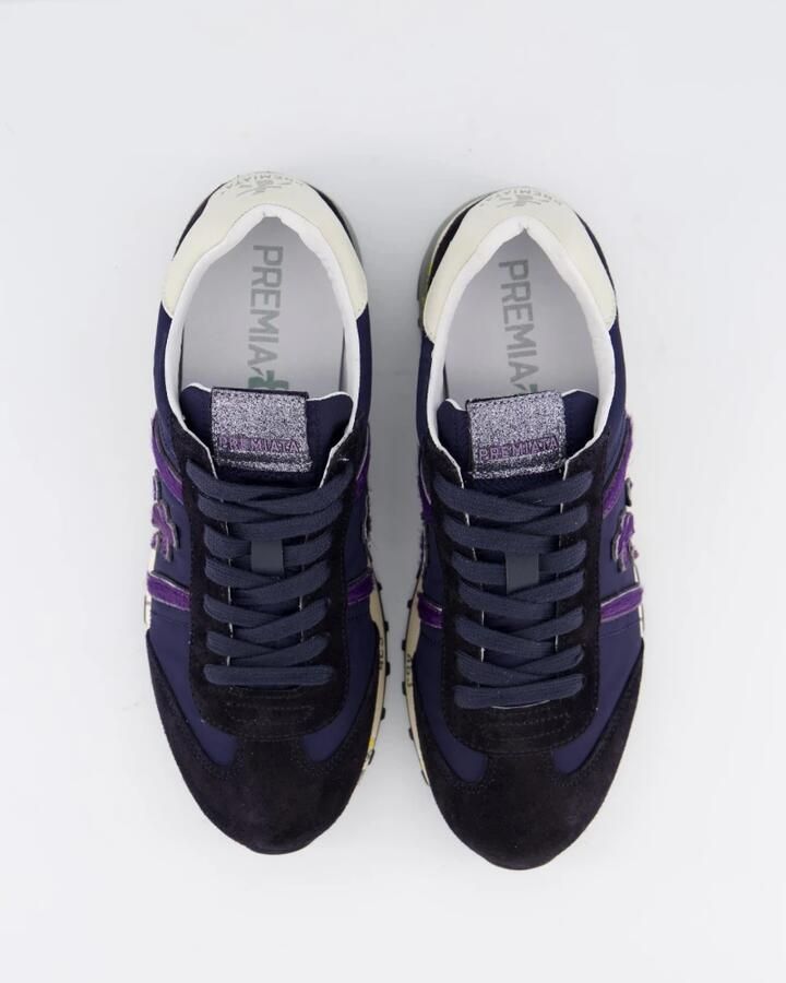 Premiata Lucy Sneaker Blauw Paars Damesschoenen