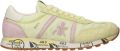 PREMIATA Lage Sneakers Dames Lucyd Textiel Beige - Geel