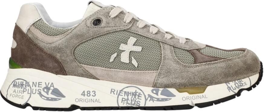 PREMIATA Lage Sneakers Heren Mase Suède Groen