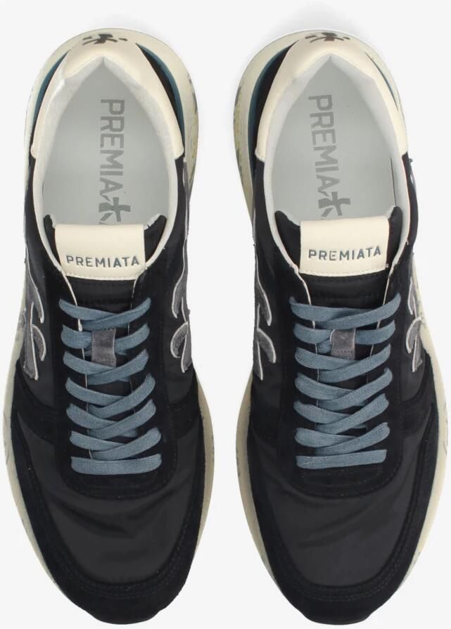 Premiata Blauwe Sneakers voor Stijlvolle Casual Kleding - Foto 3