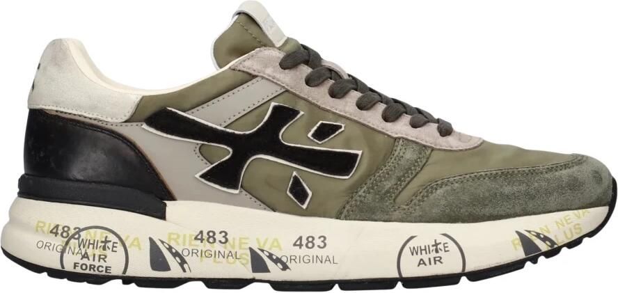 Premiata Mick Schoenen Groen Man