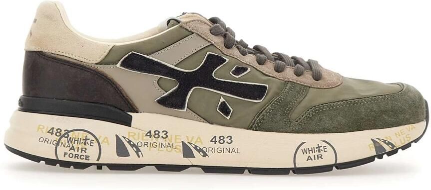 Premiata Mick Schoenen Groen Man - Foto 2