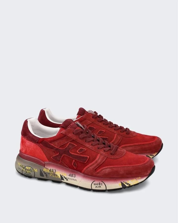Premiata Sneaker Rood Suede - Foto 6