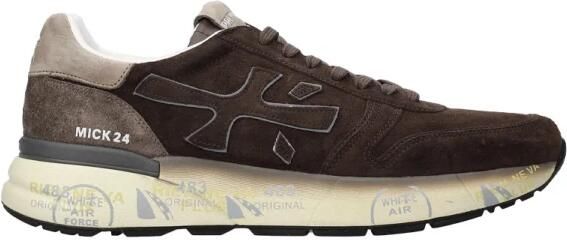 Premiata Bruine Suède Heren Sneakers Mick - Foto 4