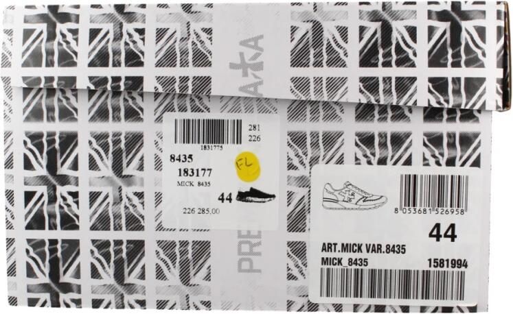 PREMIATA Lage Sneakers Heren Mick Suède Blauw - Foto 17