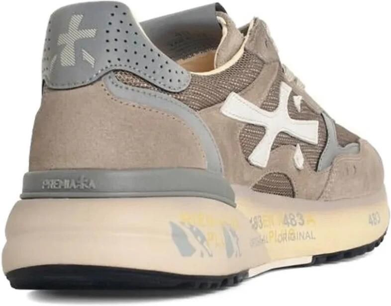 Premiata Mick Mesh and Suede Sneakers - Foto 2