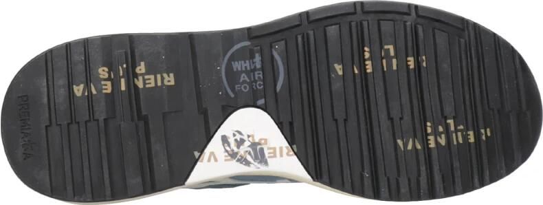 PREMIATA Lage Sneakers Heren Mick Maat: 39 Materiaal: Suède Kleur: Blauw - Foto 2