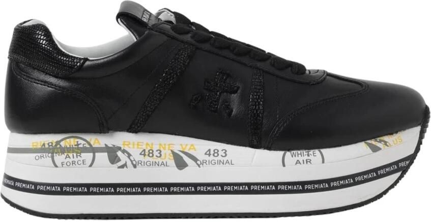 Premiata Stijlvolle Sneaker met 100% samenstelling Black Dames - Foto 5