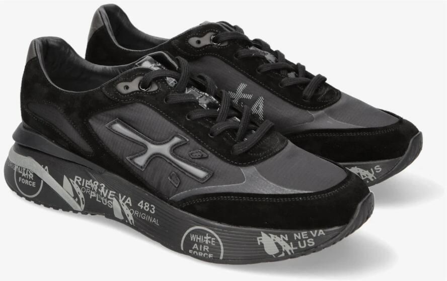 Premiata Stijlvolle Sneakers voor Mannen en Vrouwen Black Heren - Foto 3
