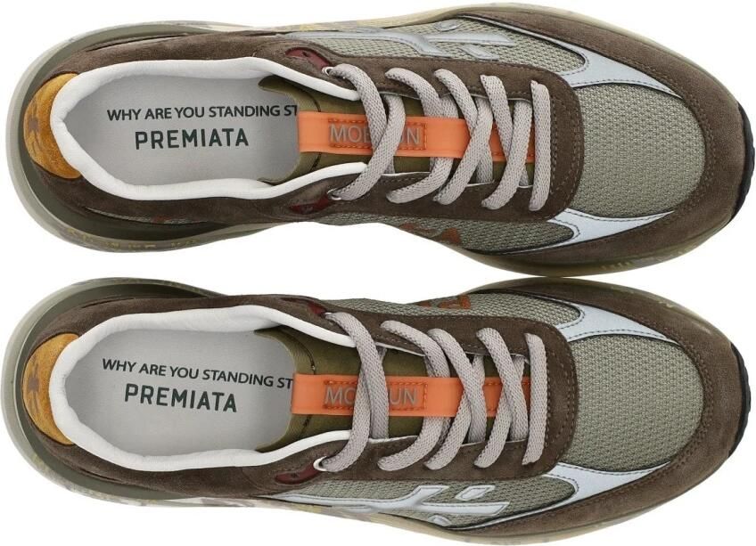 Premiata premium Moerun sneaker lever taupe - Foto 2