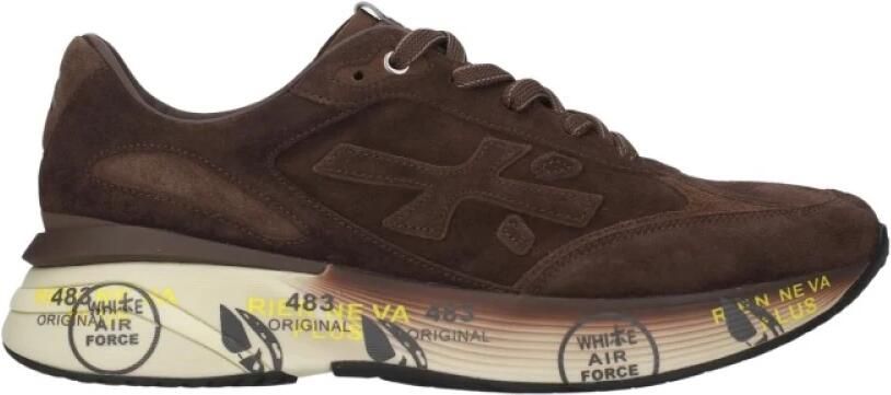 PREMIATA Lage Sneakers Heren Moerun Suède Bruin