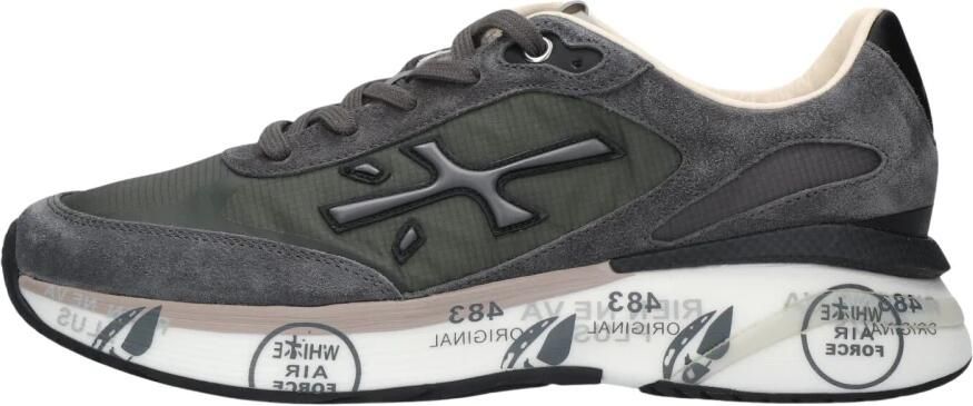 PREMIATA Lage Sneakers Heren Moerun Maat: 46 Materiaal: Textiel Kleur: Grijs - Foto 3