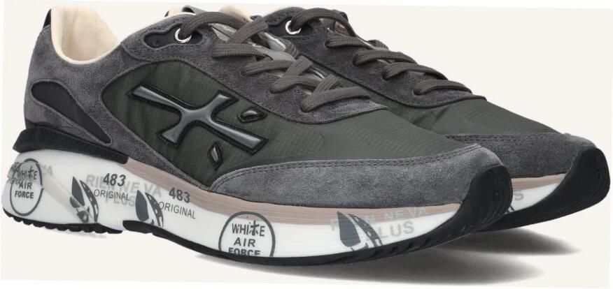 PREMIATA Lage Sneakers Heren Moerun Maat: 46 Materiaal: Textiel Kleur: Grijs - Foto 2
