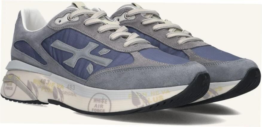 Premiata Moerun Sneakers Textiel Heren Blauw - Foto 3