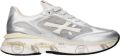 PREMIATA Lage Sneakers Dames Moerund Leer Zilver - Grijs