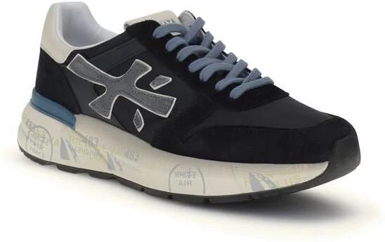 Premiata Kleurrijke Panel Sneakers met Suède Details - Foto 3