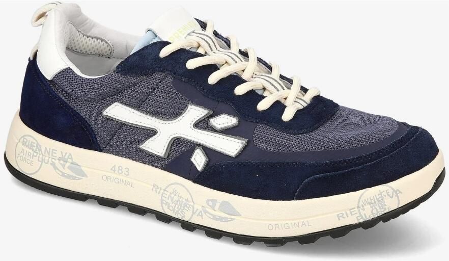 Premiata Heren Stijlvolle Sneakers Blue - Foto 5