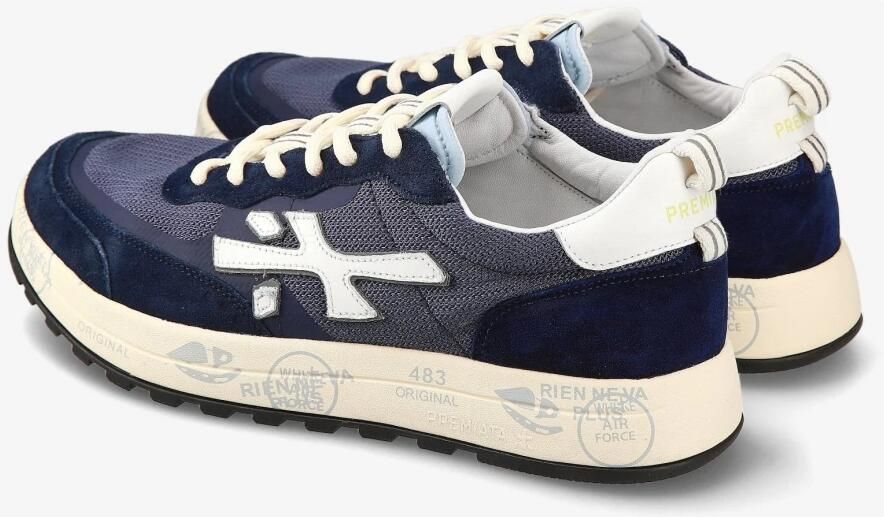 Premiata Heren Stijlvolle Sneakers Blue - Foto 4