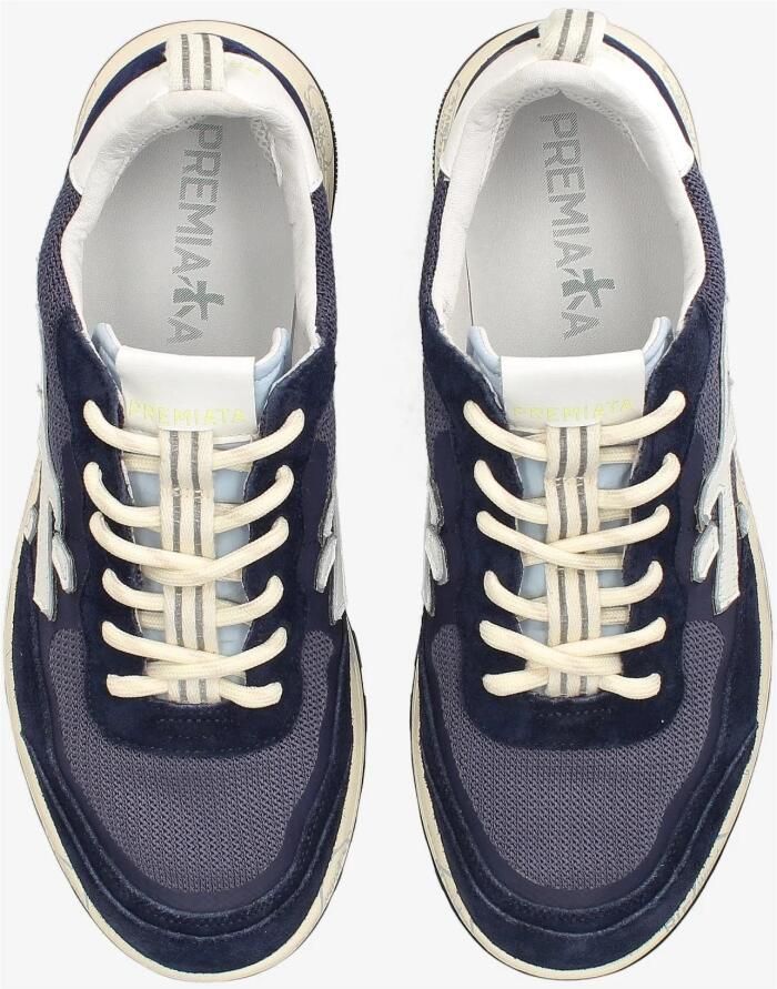 Premiata Heren Stijlvolle Sneakers Blue - Foto 2