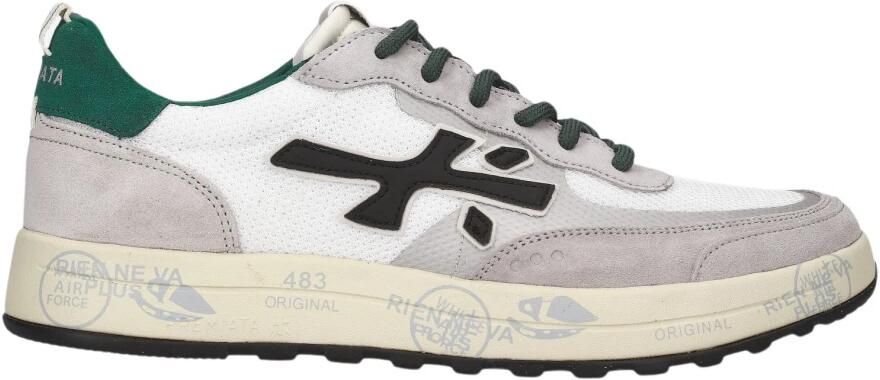 Premiata Witte Sneakers met Ergonomische Zool
