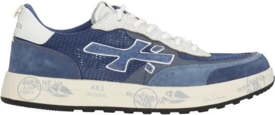 Premiata Nous 8067 Appliqué Panelled Sneakers