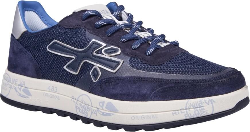 Premiata Stijlvolle Sneakers voor Dagelijks Gebruik Blue Heren