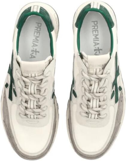 Premiata Nous Men 7727 White Green - Foto 2