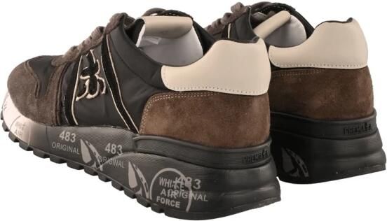 PREMIATA Lage Sneakers Heren Lander Maat: 42 Materiaal: Suède Kleur: Grijs - Foto 13