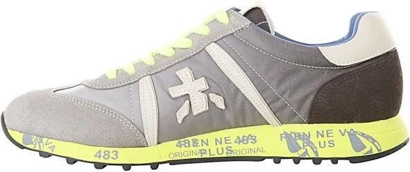 Premiata Grijze Nylon Sneakers Lucy Model Multicolor Heren