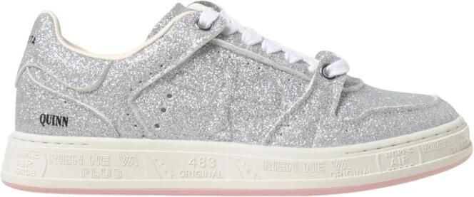 Premiata Zilveren Glitter Sneakers voor Vrouwen Gray Dames - Foto 3