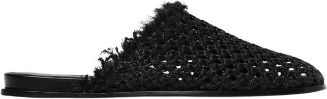 Premiata Raffia Geweven Muiltjes