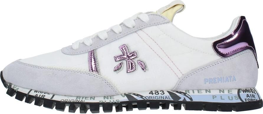 Premiata Seand Women White Red Lage sneakers - Foto 2