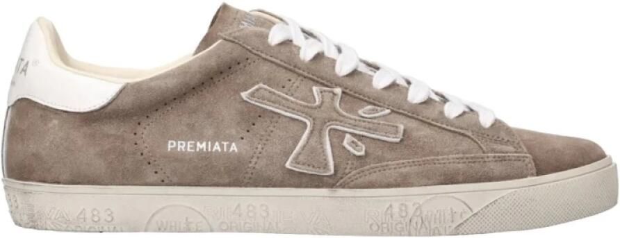 Premiata Iconische en avant-gardistische grijze suède sneakers Brown Heren - Foto 3