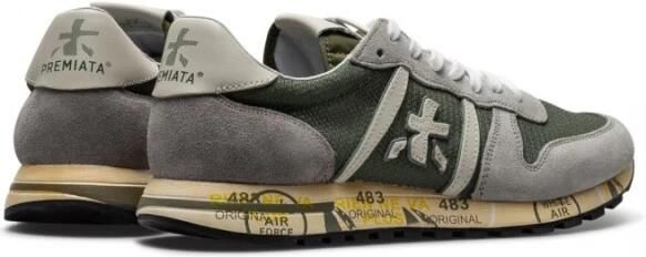 Premiata Herensneakers Eric 6143 Groen Green Heren - Foto 4