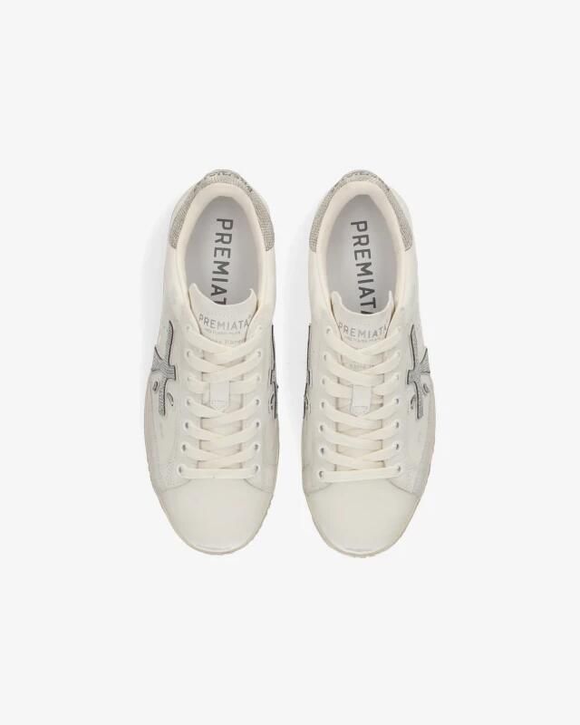 Premiata Stevend Sneakers Leer Dames Wit - Foto 2