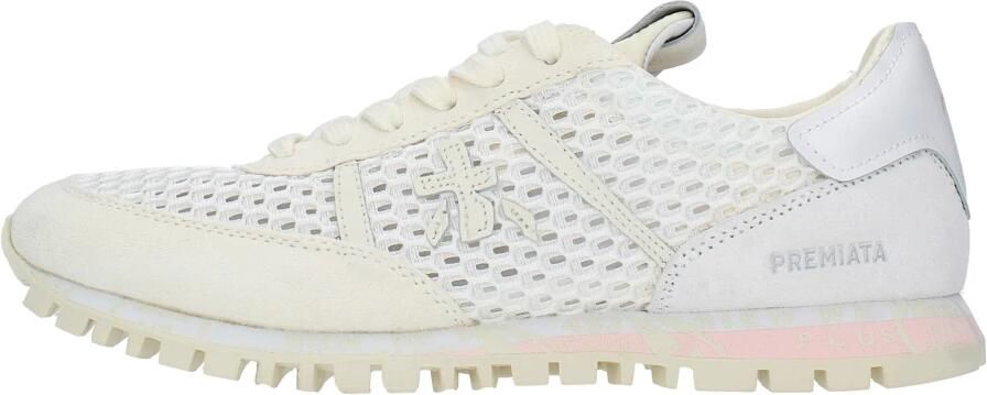 Premiata Contrasterende Hiel Sneakers Gray Dames - Foto 3