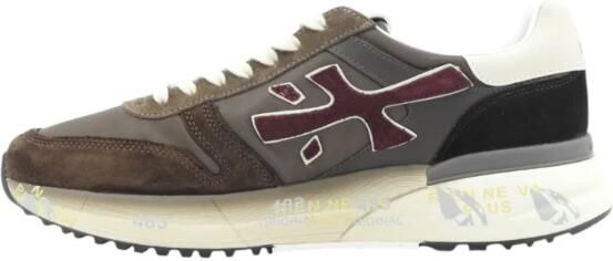 PREMIATA Lage Sneakers Heren Mick Maat: 44 Materiaal: Suède Kleur: Bruin - Foto 2