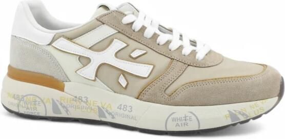 PREMIATA Lage Sneakers Heren Mick Maat: 45 Kleur: Taupe - Foto 2