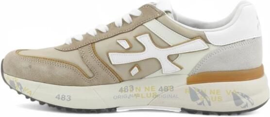 PREMIATA Lage Sneakers Heren Mick Maat: 45 Kleur: Taupe - Foto 3