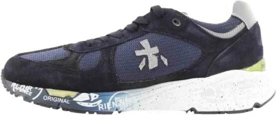 Premiata Blauwe Sneakers met Ergonomische Zool Blue Heren - Foto 7