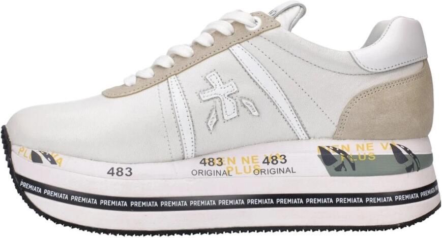 Premiata Beth Sneakers van Suède en Stof Multicolor Dames - Foto 8