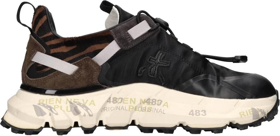 Premiata Luxe sneakers met levendige accenten Multicolor Dames